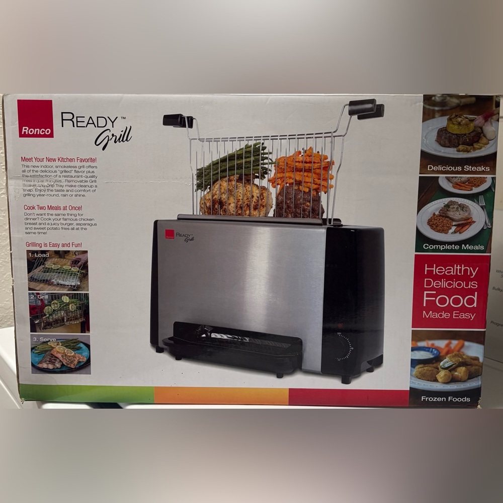 Ronco Ready Grill Stainless Steel